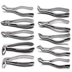 Dental extraction forceps